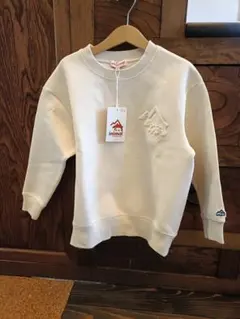 【新品・未使用】Minimal ホワイト トレーナー 115cm