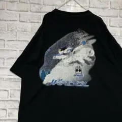 USA製90sヴィンテージTシャツ！シングルステッチ　ブラック半袖古着XL725