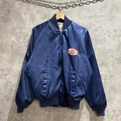 【送料無料】 ナイロンジャケット 企業系 USA製 スタジャン 企業ユニフォーム