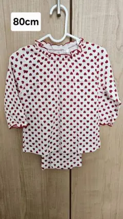 Petit Velle ハート柄 パジャマ 80cm