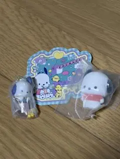 サンリオ ポチャッコ ガチャガチャ＆ステッカーのセット