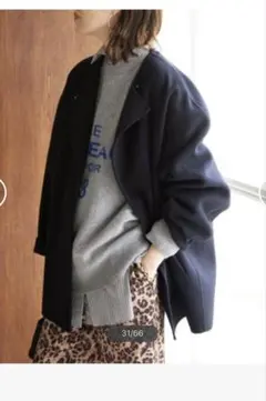 SLOBE IENA ハミルトン ダブルフェイスウールショートコート HAMILTONダブルフェイスウールショートコクーンコート◇ | スローブ