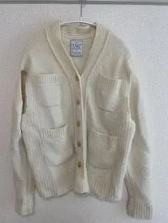 seventen by MIHO KAWAHITO メルトンウールカーディガン