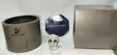 【美品】Swarovski スワロフスキー フクロウ 3.5cm 廃盤