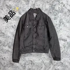 美品✨カルバンクラインジーンズ　デニムジャケット【M】ブラック　シンプル