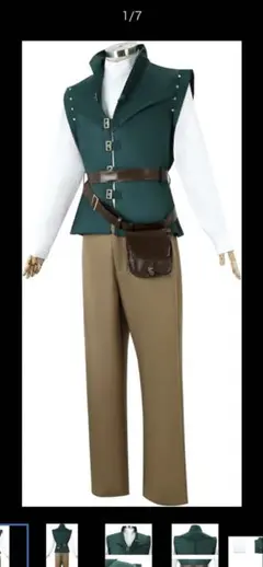 ラプンツェル　ユージーン　フリンライダー　衣装大人　ハロウィンコスプレディズニー