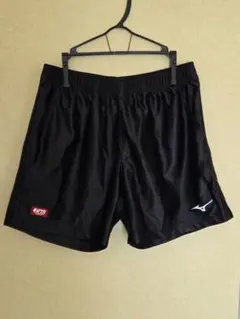 mizuno 日本卓球協会 ブラックショートパンツ Lサイズ