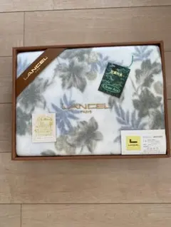 LANCEL 葉柄ウインターシーツ