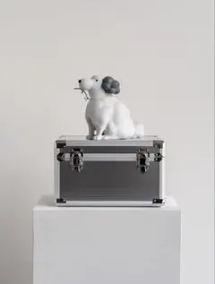 ly painter luv's dog park sculpture