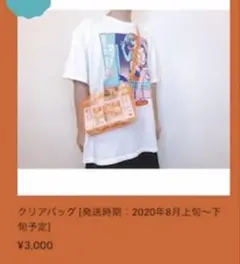 【未開封】歌い手　めいちゃん　クリアバッグ