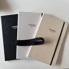 CHANEL BEAUTE ノート３冊セット　ノベルティ　★新品、未使用