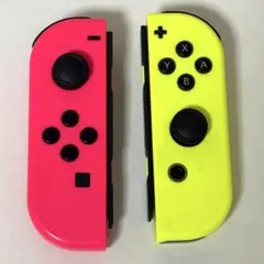 Nintendo Switch ジョイコン ピンク イエロー ジャンク品