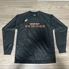 ASICS GELBURST 長袖 Tシャツ M 黒 バスケ 練習着 ロンT