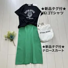【新品２点セット】レディース服まとめ⑩売りコーデ売り　夏服大人カジュアル