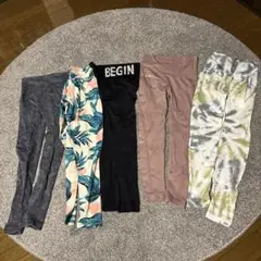【美品】yoga♡タイツ5枚