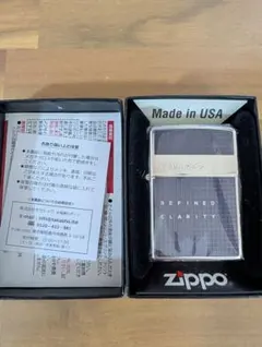 Zippo MEVIUS REFINED CLARITY ライター本体 - メルカリ