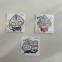 ウルトラマンジード ゼット ゼロ ダイナ ウルサマ2025&ステッカー 非売品