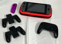 ニンテンドースイッチ　本体　Proコントローラー　Joy-Conグリップ2つ