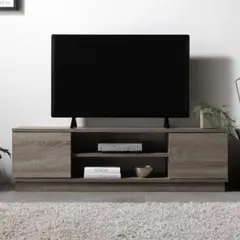 ニトリ テレビ台 ローボード ジョアン2 120LB ダークブラウン - メルカリ