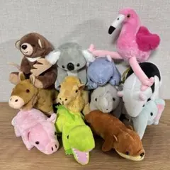 アニマルパーク　ぬいぐるみ　12種