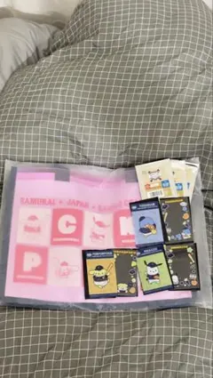 サンリオ　タイトーくじ　侍ジャパン B賞　クリアトートバッグ