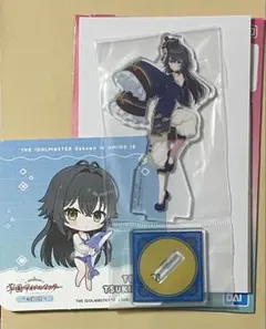 学マス　一番くじ　アクスタ　アニメイトカフェ　コースター　　月村手毬