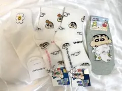 クレヨンしんちゃん ソックス 4足セット