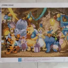 ダイアモンドアート完成品