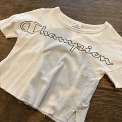 Champion ベージュ Tシャツ 100cm