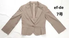 ef-de エフデ ジャケット 7号