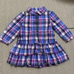 babyGap チェック柄ワンピース 18-24ヶ月