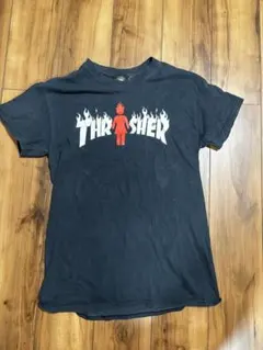 【希少】スラッシャー × ガール コラボ ファイヤーロゴ Tシャツ Lサイズ 希少】スラッシャー × ガール コラボ ファイヤーロゴ Tシャツ Lサイズ