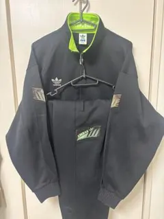 adidas アディダス ジャージ セットアップ デサント ビンテージ ブラック