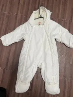 ホワイト フード付きアウター サイズ80