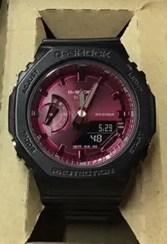 カシオ G-SHOCK GMA-S2100RB ブラック×ワインレッドのサムネイル
