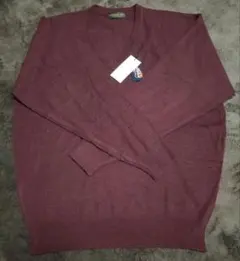 Ｖネック ニットセーター　Lサイズ