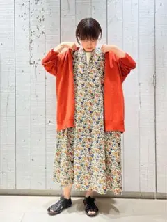 ample ロングワンピース