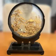 中国工芸品 コルク彫刻 - メルカリ