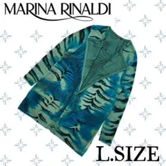 b54〚MARINA RINALDI〛 長袖 カーディガン Lサイズのサムネイル