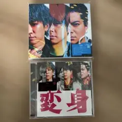 NEWS 変身 初回盤B 通序盤 Blu-rayとシリアルコードなし