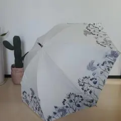 ジルスチュアート ライトパープル ボタニカルプリント 晴雨兼用のサムネイル
