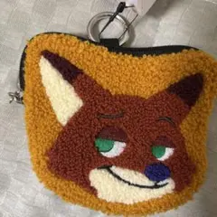 ズートピア ガジェットポーチ ニック・ワイルド　サガラ刺繍