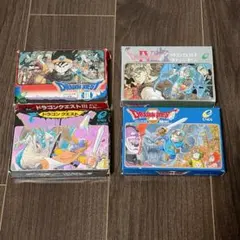 ドラゴンクエスト 1 2 3 4 FC ソフト 4本セット 箱説あり 起動確認済