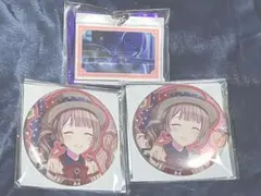 プロセカ望月穂波缶バッジ2枚セットとアクキー