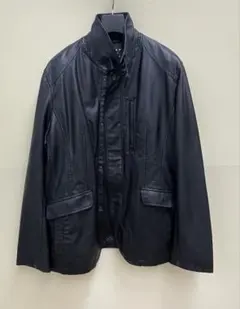 ジョセフアブード　リアリッシュレザー ブルゾン