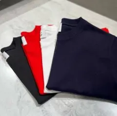 ＜6(ROKU)＞コットン クロップド Tシャツ　ネイビー　新品のサムネイル