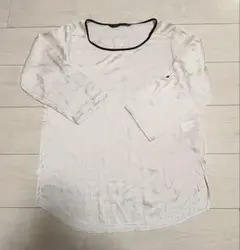 ZARA BASIC ホワイト7分袖トップス