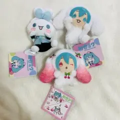 初音ミク×シナモロールひょこぴょこマスコット　桜Ver.