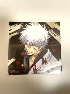 銀魂 銀時 新劇場版 吉原大炎上 アニメイトフェア 特典 箔押しスクエアカード