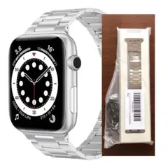 コンパチブル アップルウォッチ バンド ステンレス製 ベルト